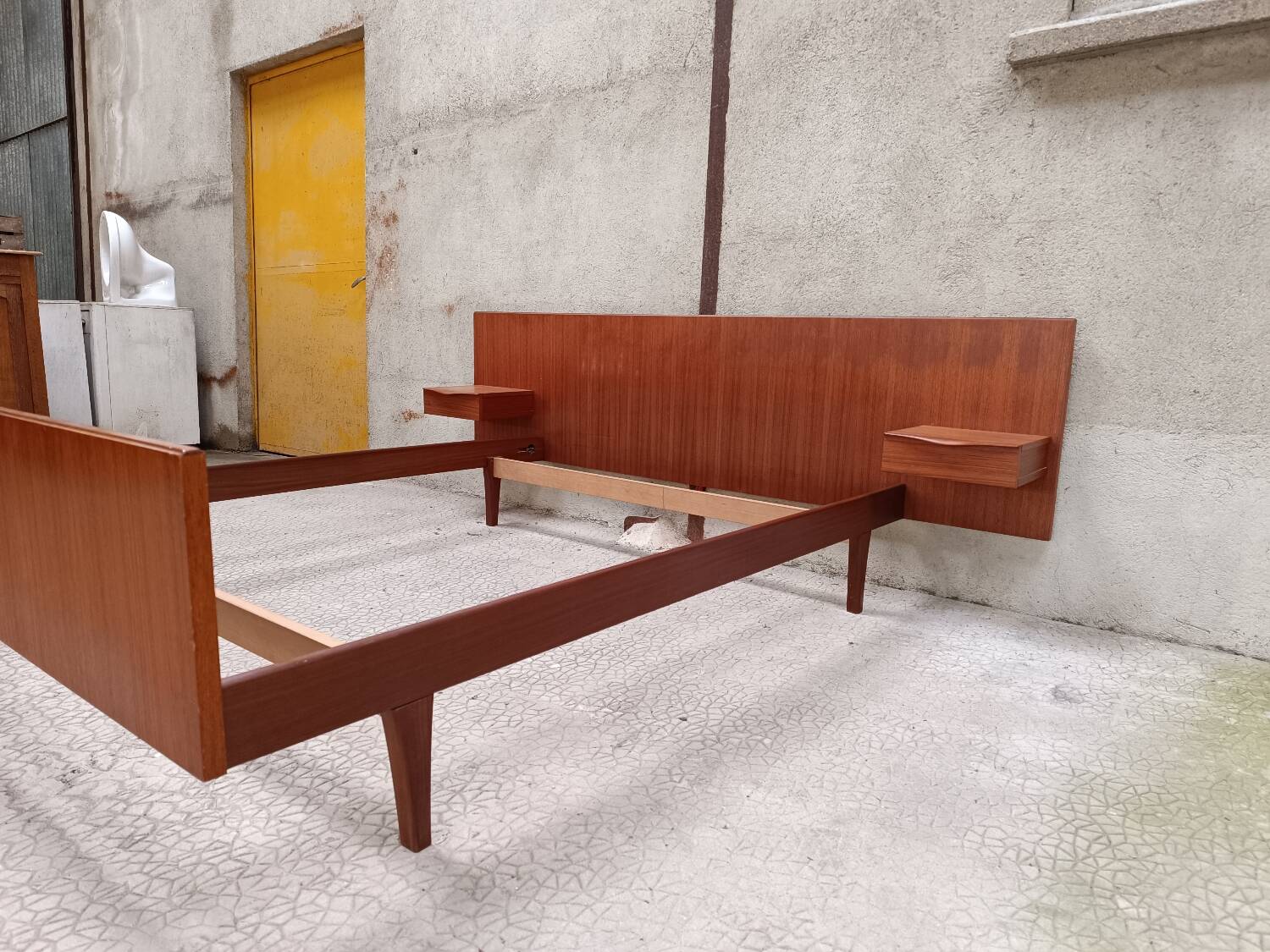 Vintage teak design from the 1960s.