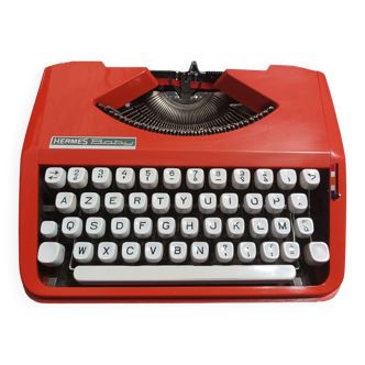 Hermes baby orange typewriter