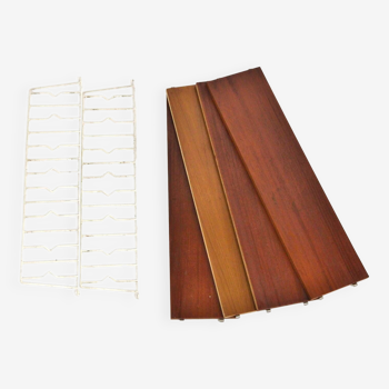 Scandinavian “String” teak shelves, Sweden, 1960