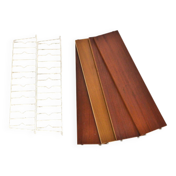 Scandinavian “String” teak shelves, Sweden, 1960