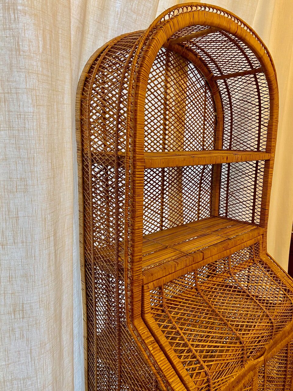 1970 wicker buffet