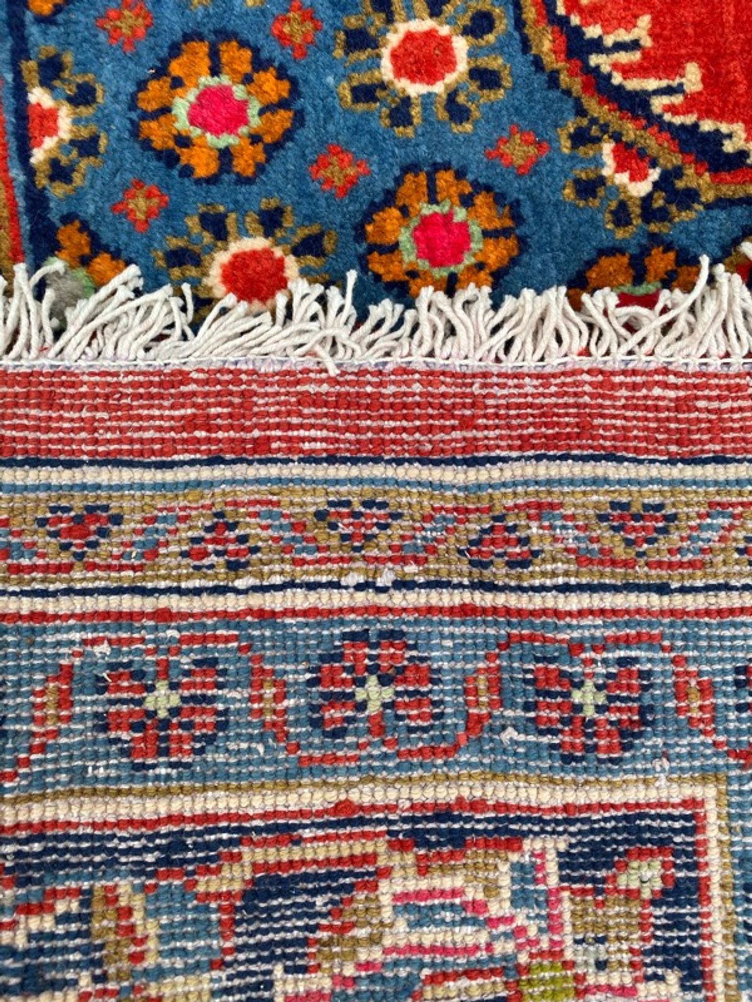 Vintage Persian mahal carpet 238x354