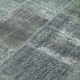 Hand-Knotted Turkish Vintage 171 cm x 242 cm Grey Patchwork Rug