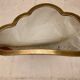 Cloud Shaped Brass Mirror