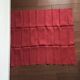 Old embroidered red table napkin L H
