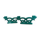 Set of 2 triple candle holders