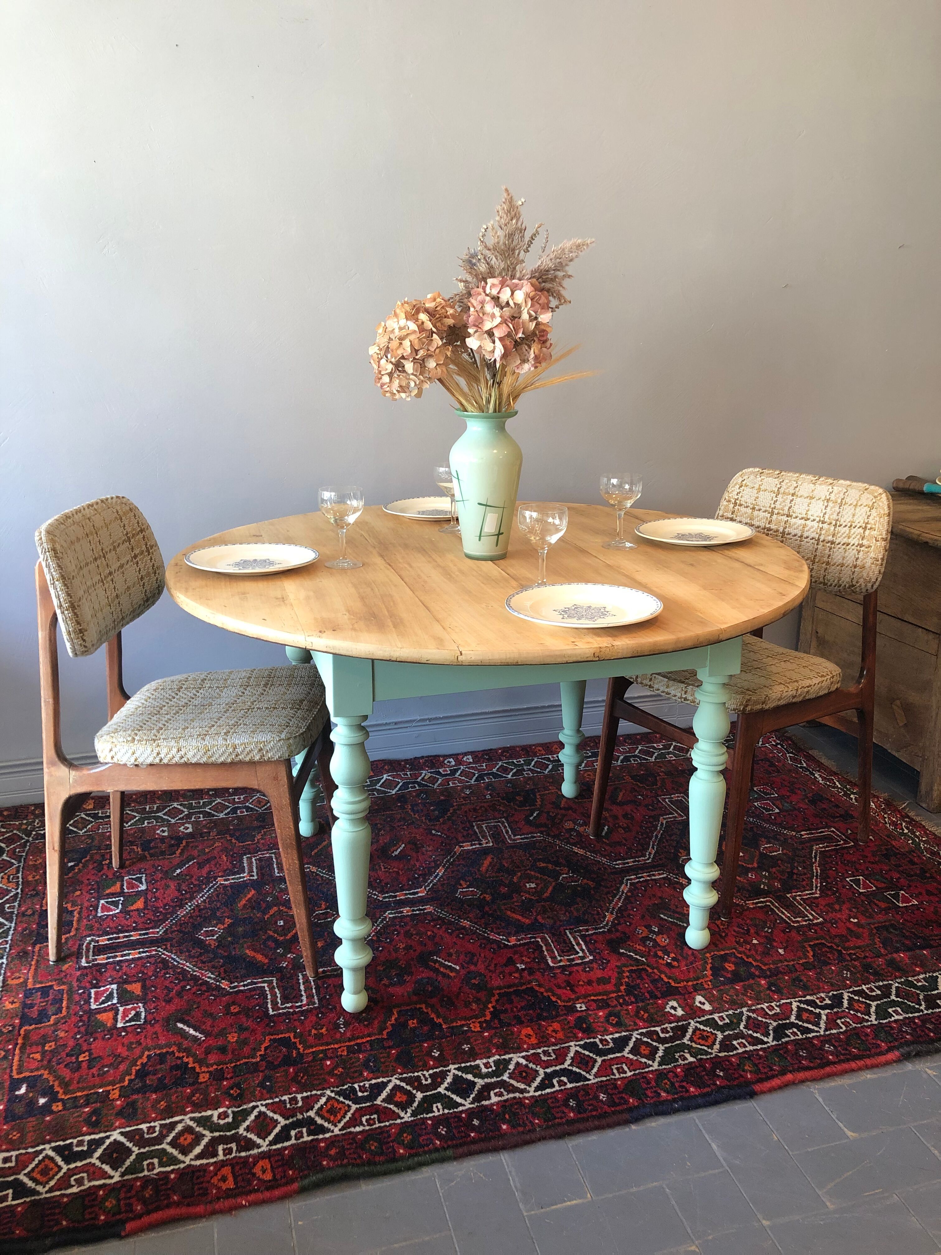 Farm round table diameter 120 cm