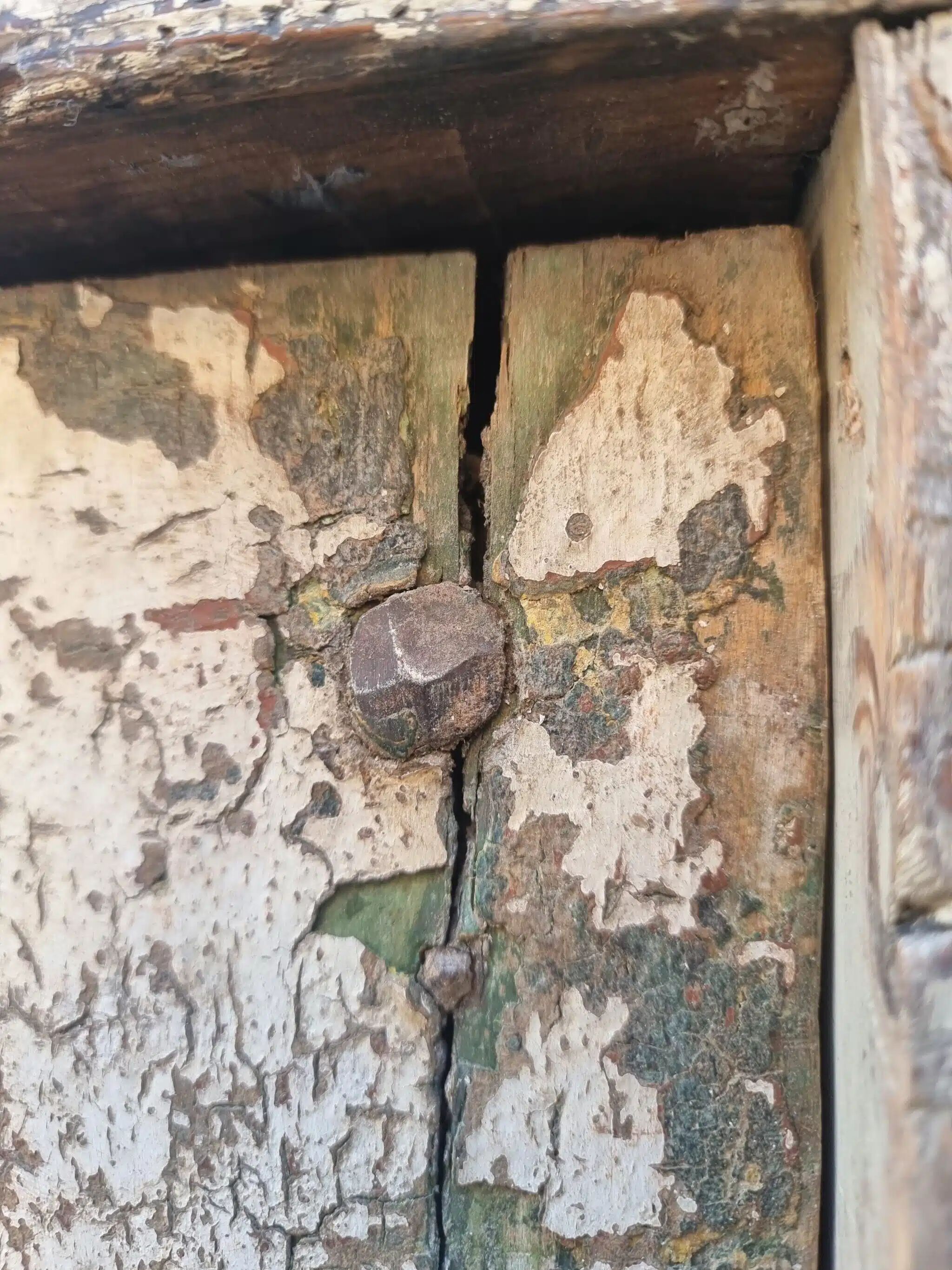 Established ancient French console table / kitchen island / shop counter, early 1900s.