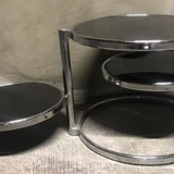 Coffee table 3 mobile trays
