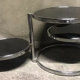 Table basse 3 plateaux mobiles