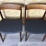 Set of 6 Henry Rosengren Hansen Model 39 Dining Chairs Rosewood