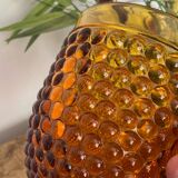 Amber glass pitcher