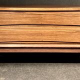 Scandinavian rosewood chest of drawers