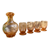 Rosaline glasses and carafe set