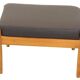 Danish Footrest new upholstery
