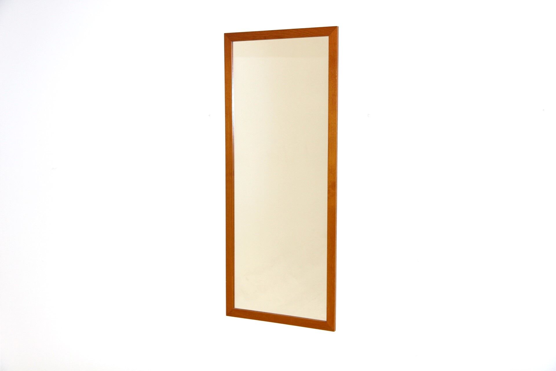 Teak mirror, Nygeverken, Nyköping, Sweden, 1960, 99x41cm
