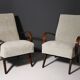 Fully renovated midcentury armchairs by Jaroslav Šmídek, 1960´s, set of 2