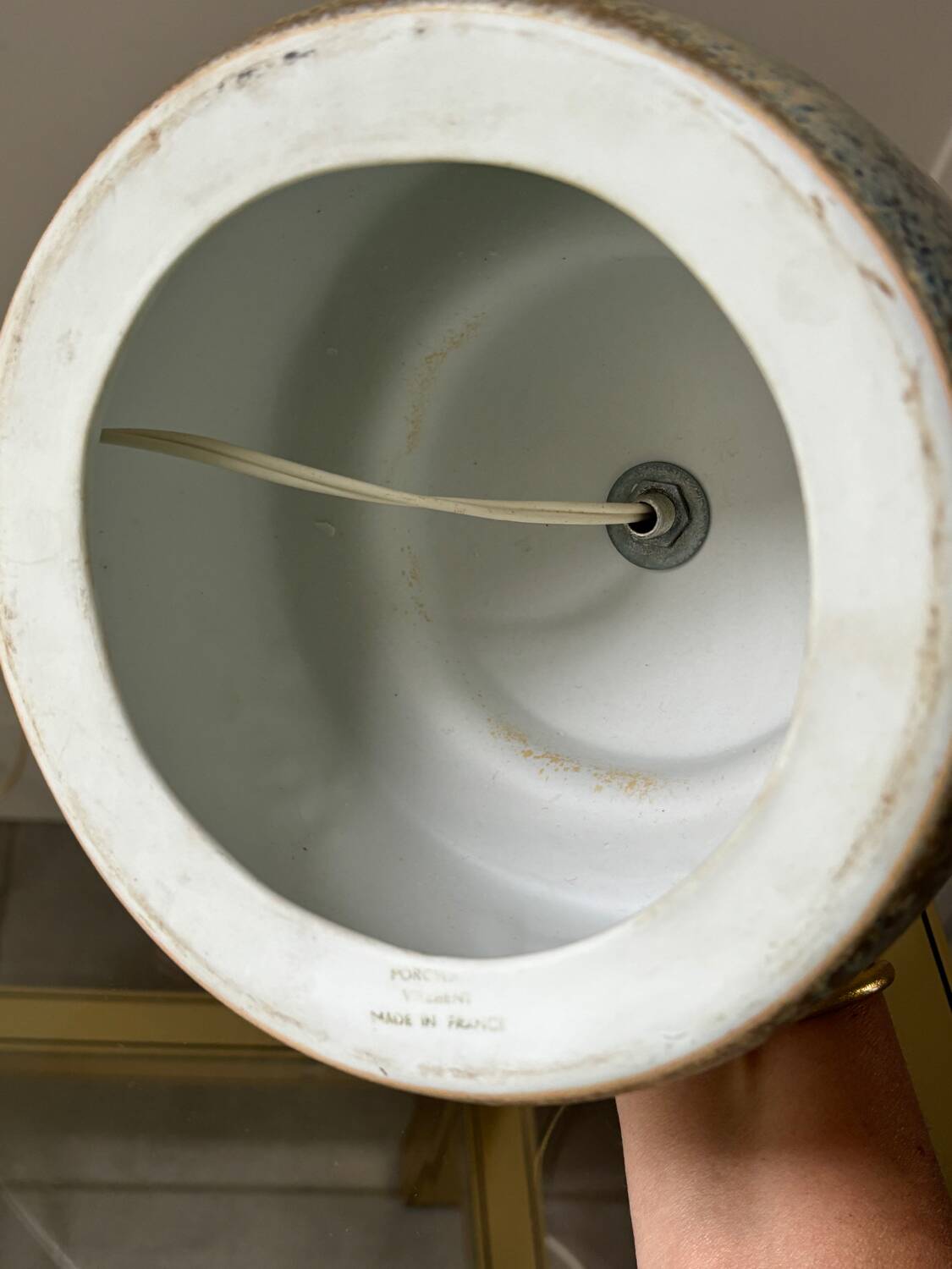 Virebent lamp from the 70s