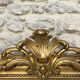 Louis-Philippe gilded fireplace mirror (trumeau style)