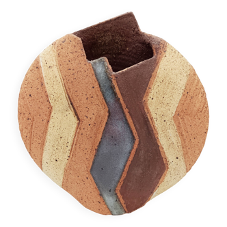 Geometric decorative vase