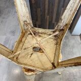 Authentic pair of Xavier Pauchard industrial Tolix metal stools 50