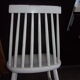 Chaise bois blanc 1950