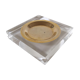 Empty cup pocket Plexiglas ashtray lucite design 70s