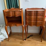 Pair of Louis XV style bedside tables