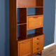 Retro Teak 1960s Stonehill Mid Century Wall Unit Room Divider Shelving
