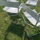 4 vintage charm leather director's armchairs