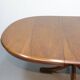 eettafel Lubke notenhout verlengbaar ovaal