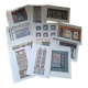 Charme de Marseille lot de 12 grandes lithographies bâtiments C. d'Ortoli