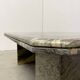 Vintage rectangular coffee table in marble