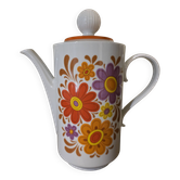Vintage coffee pot Winterling Bavaria – Seventies floral decor