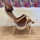 FAUTEUIL BRUNO MATHSSON CUIR 1960.