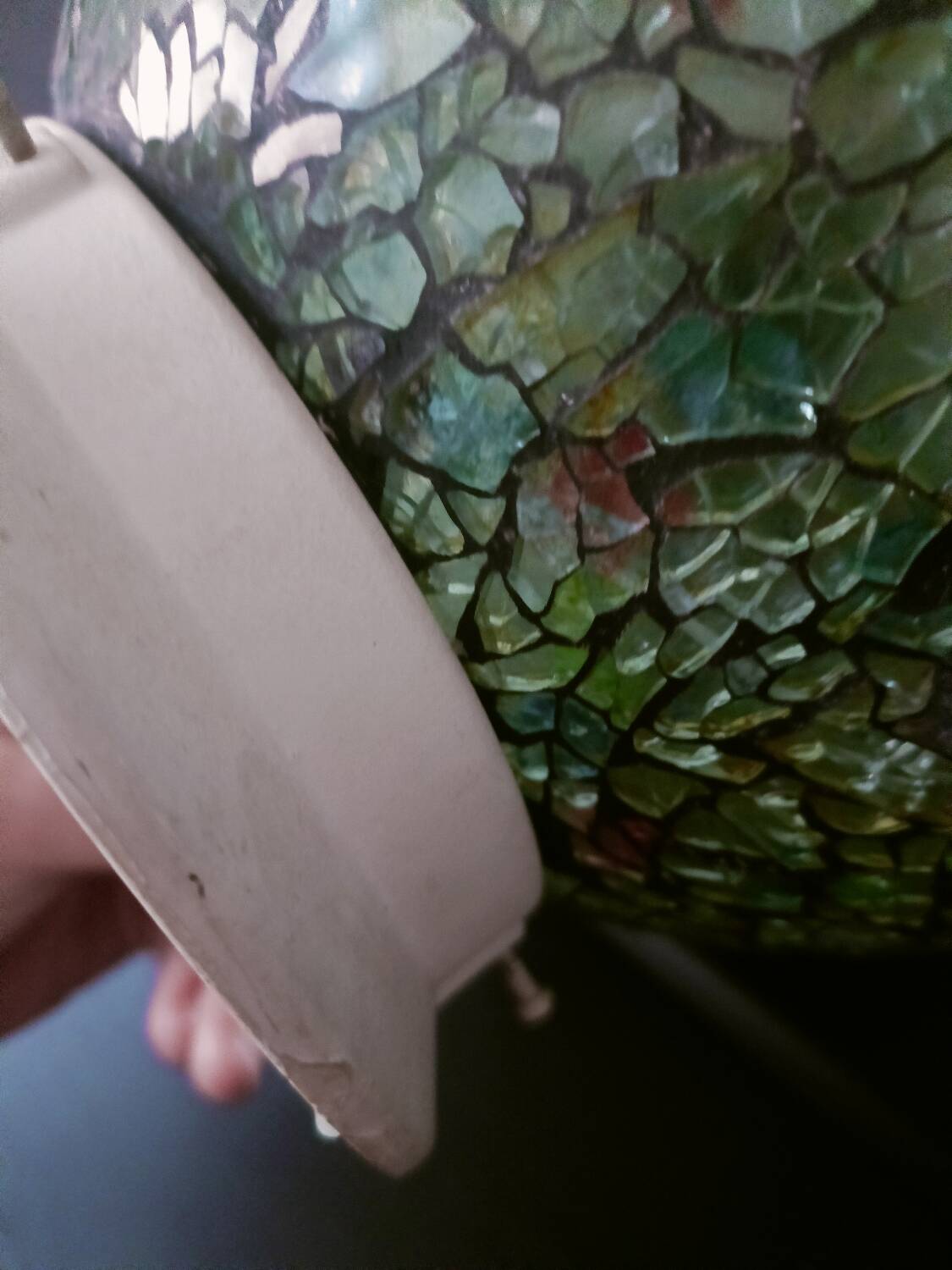 Mosaic ball ceiling light