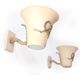 Lot luminaires années 40