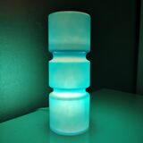 Beautiful vintage glass table lamp/bedside lamp from the nineties.
