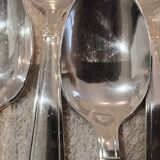11 silver-plated metal coffee spoons Lemondial Grand Prix Monaco