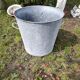 Old zinc basin