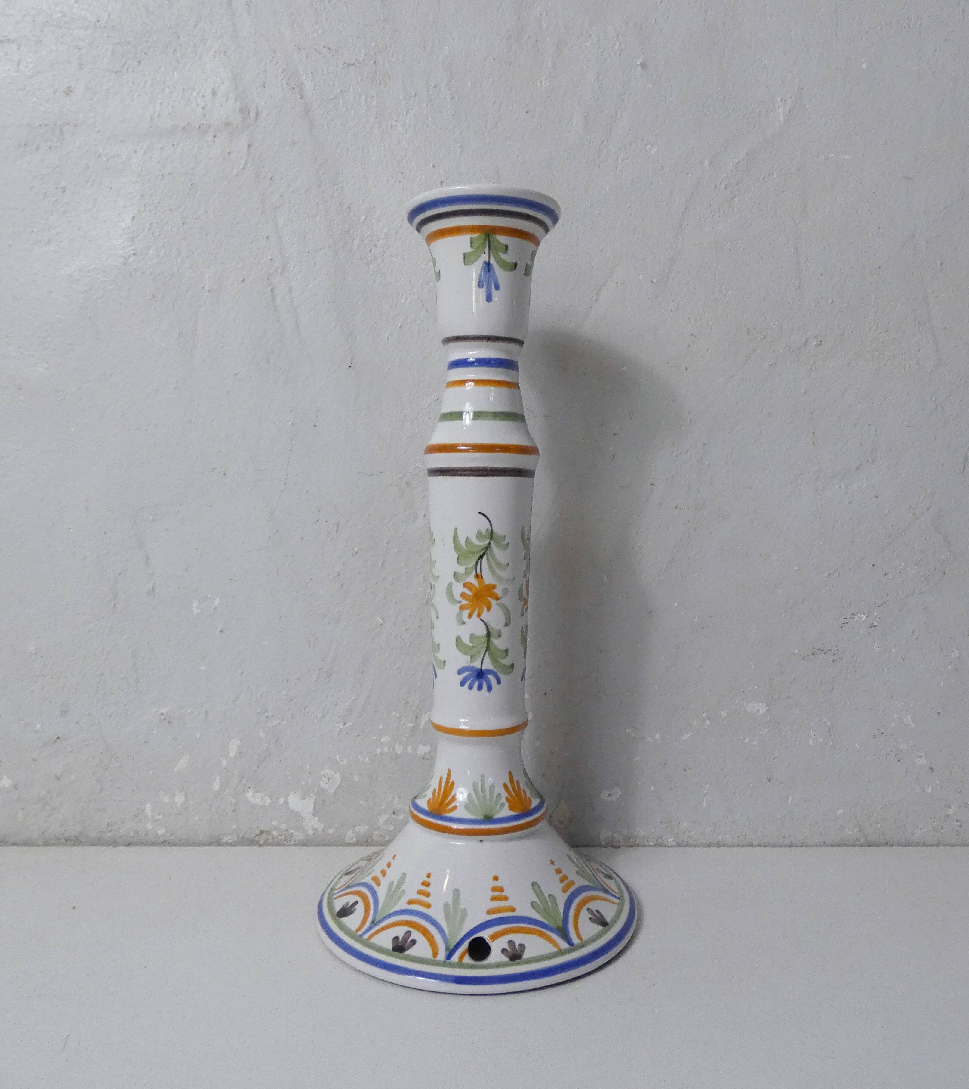 Old earthenware chandelier
