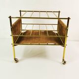 Newspaper side table, Mid Century, Germany, 1960s.