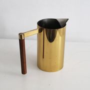 Pichet en cuivre moderniste des années 1970 par Perk