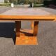 Art deco elm burl dining room