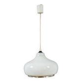 Suspension opaline et chrome