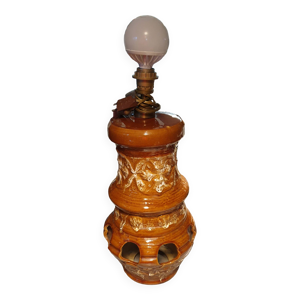 Lampe céramique seventies