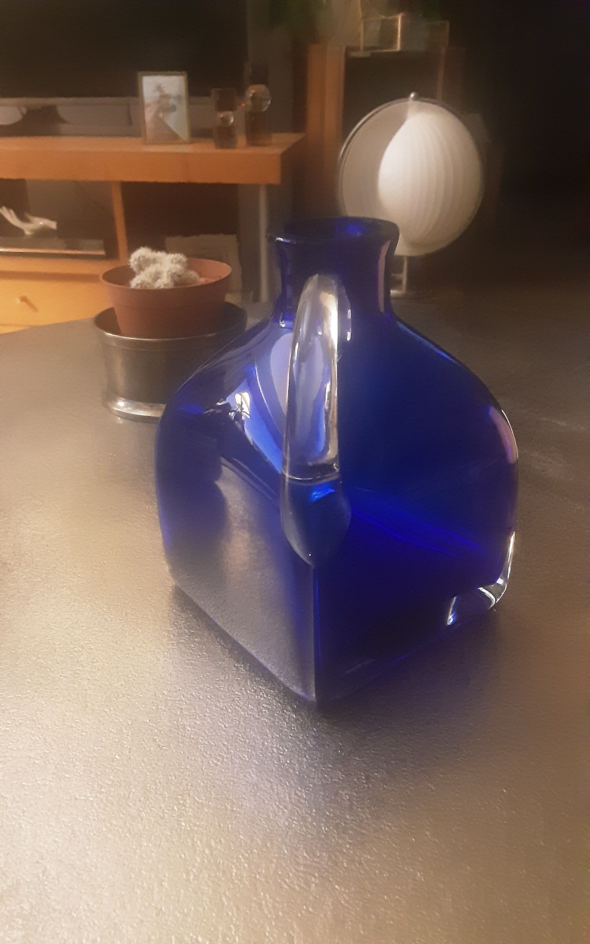 Square decanter glassware Art