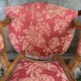 Pair of pink armchairs