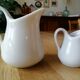 Lot of milk pots Pillivuyt