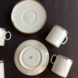 Set of 4 cups and 4 saucers Thomas Germany
